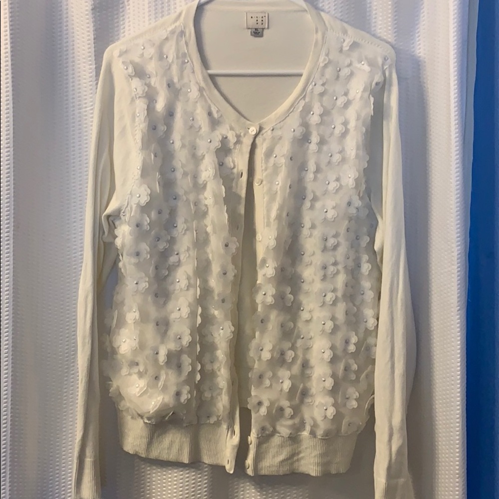 Flower cardigan